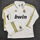 REAL MADRID HOME 2011/12 OFFICIAL FULL SLEEVES RETRO KIT