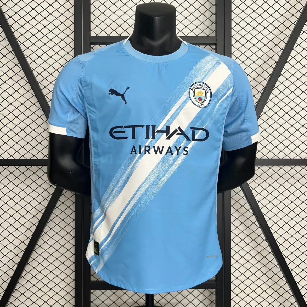 Authentic Manchester City Home Jersey 25/26 Season (S)